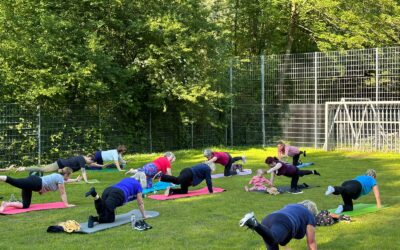 Yoga im Freien