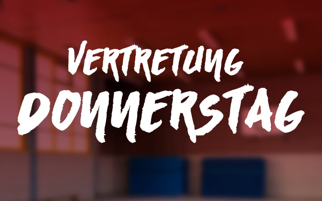 Donnerstags-Vertretung